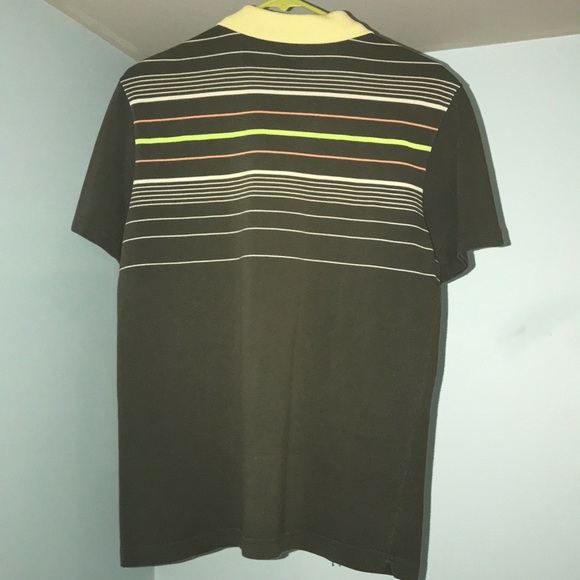 Striped Lacoste polo size 3 - Picture 5 of 5